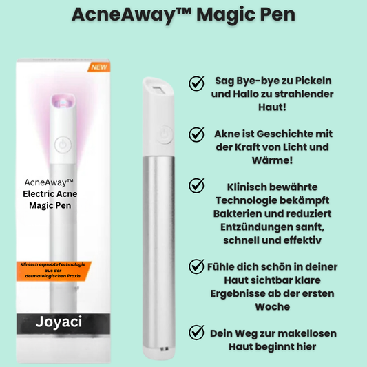 Glänzendes Hautbild mit AcneAway™ Magic Pen – Deine Lösung für klare Haut!